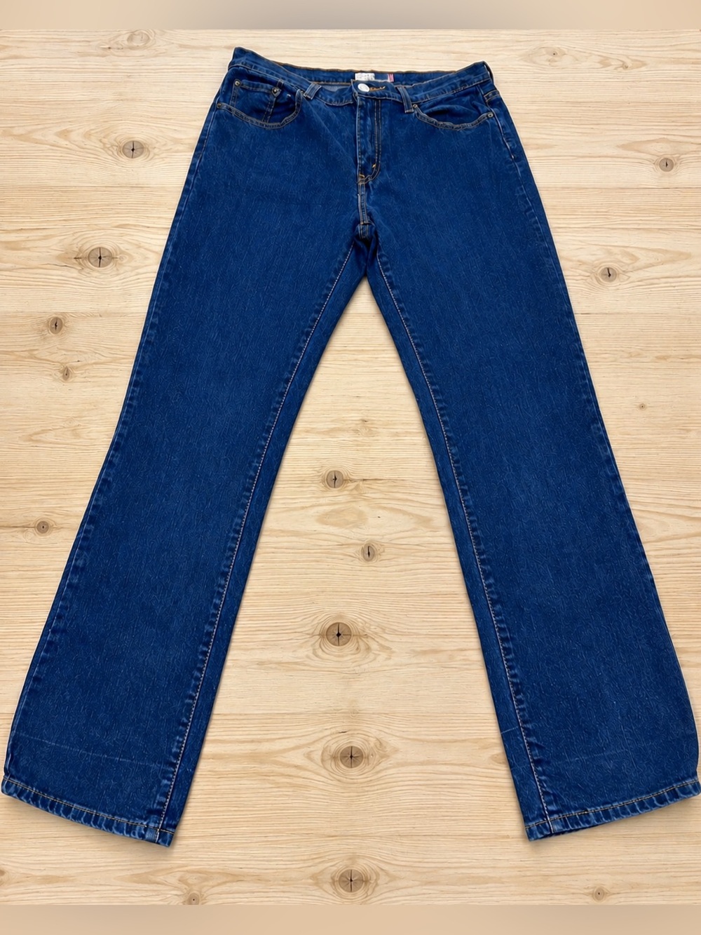 Levi’s 505 Straight Leg Jeans Women’s Size 10M Dark Wash  30.5” Inseam Y2K